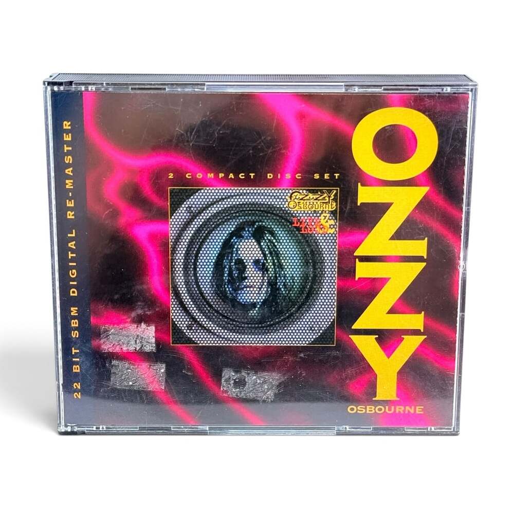 Ozzy Osbourne Live & Loud 2 Compact Disc Set CD Tested Working